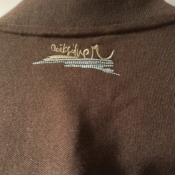 BNWT QUICKSILVER BROWN ZIP UP - Picture 7 of 9